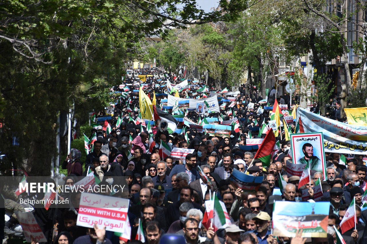 اینجا ایران! فریاد آزادی قدس را میشنوید/ روزشمار پایان یک دشمن