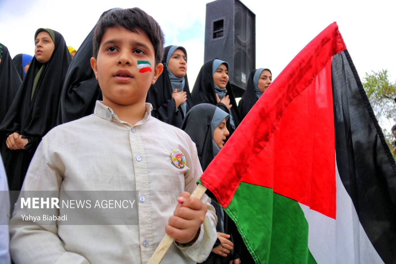 راهپیمایی روز قدس پیام رسای مسلمانان در حمایت از مردم فلسطین