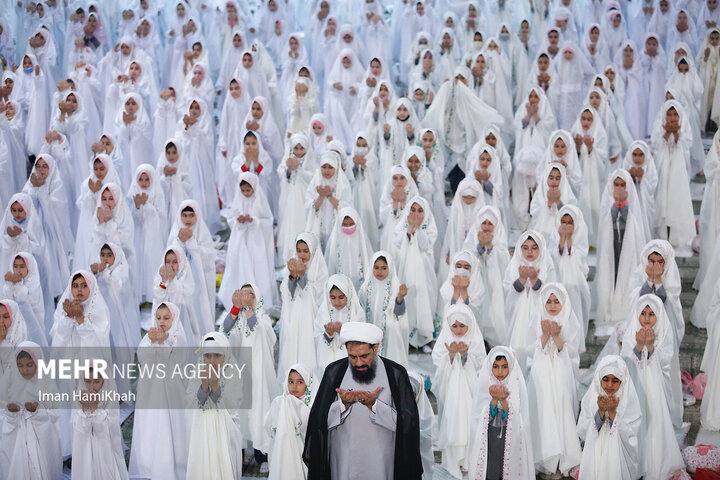 آیین جشن تکلیف فرشته ها در همدان