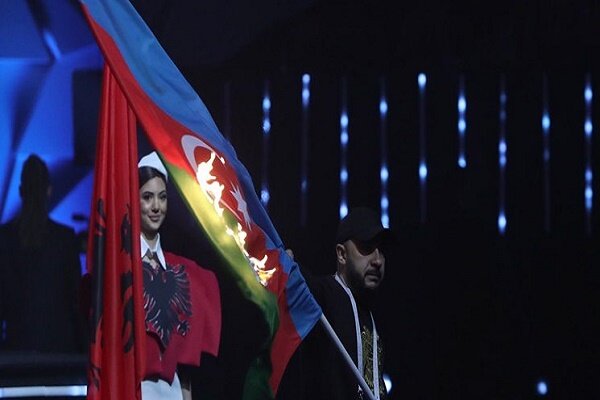 Azerbaijan's flag burnt at sports event in Armenia (+VIDEO)