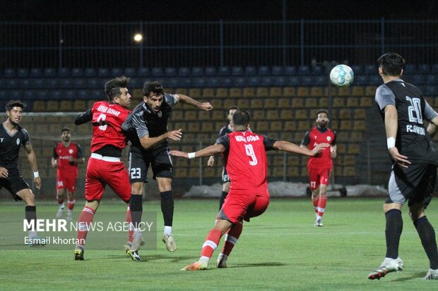 لیگ دسته اول ایران آرمان گهر سیرجان یک شهرداری همدان صفر