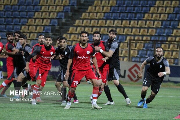 لیگ دسته اول ایران آرمان گهر سیرجان یک شهرداری همدان صفر