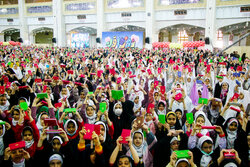 Celebration for first time fasting school girls in Tabriz