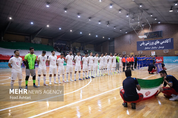 پیروزی یک نیمه ای تیم ملی فوتسال ایران برابر ازبکستان