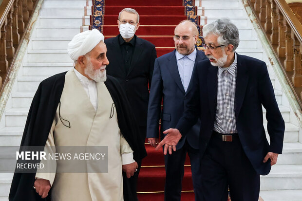 مراسم افطار رئیس فعلی و روسای سابق مجلس شورای اسلامی 2