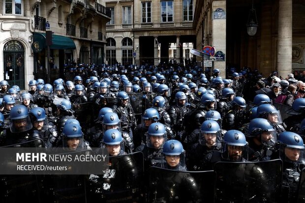 اعتراضات خیابانی در فرانسه
