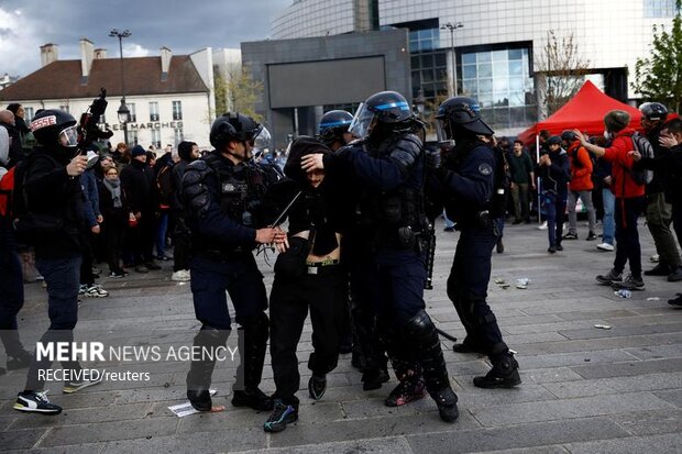 پلیس فرانسه خواستار قوانین سخت‌تر برای مقابله با معترضان است
