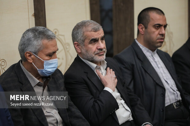  علی نیکزاد نایب رئیس مجلس شورای اسلامی در مراسم بزرگداشت دکتر عماد افروغ حضور دارد