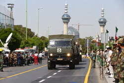Army Day parade in Isfahan