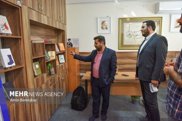 افتتاح دفتر «روایت پیشرفت» در حوزه هنری فارس