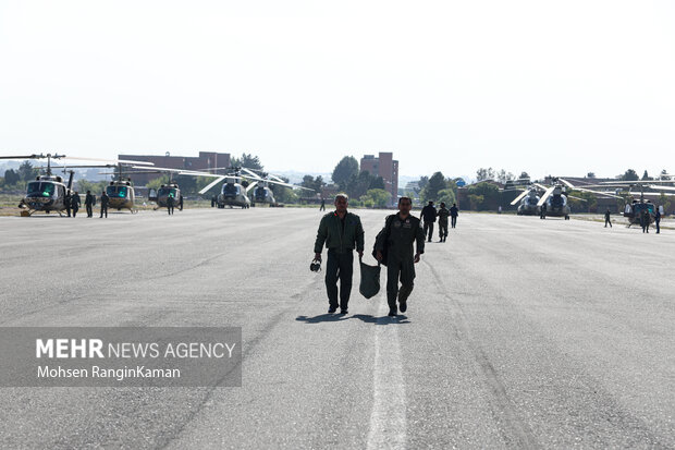 IRIAF stages aerial parade on National Army Day