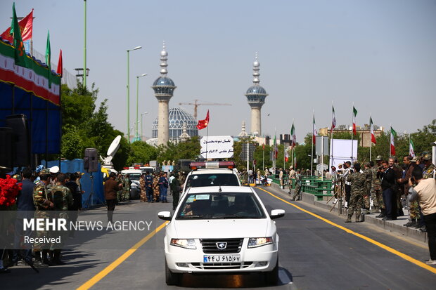 Army Day parade in Isfahan