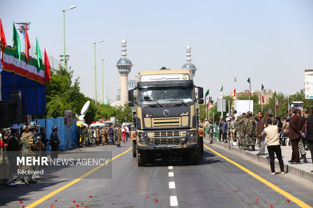 Army Day parade in Isfahan