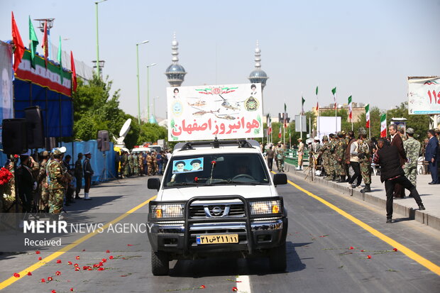 Army Day parade in Isfahan