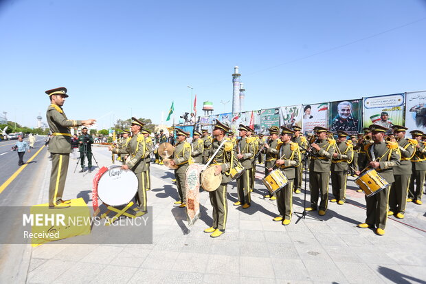 Army Day parade in Isfahan