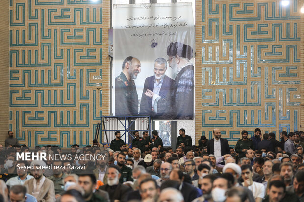 مراسم دومین سالگرد شهادت سردار سید محمد حجازی بعدازظهر امروز سه شنبه ۲۹ فروردین ماه ۱۴۰۲ با حضور سردار اسماعیل قاآنی فرمانده نیروی قدس سپاه انقلاب اسلامی، سردار سرلشکر حسین سلامی فرمانده کل سپاه پاسداران انقلاب اسلامی، سردار احمدرضا رادان، فرمانده کل انتظامی کشور، سردار سرلشکر سید یحیی صفوی دستیار و مشاور عالی فرمانده معظم کل قوا، و شخصیت‌های لشگری و کشوری در حسینیه شهدای بسیج برگزار شد