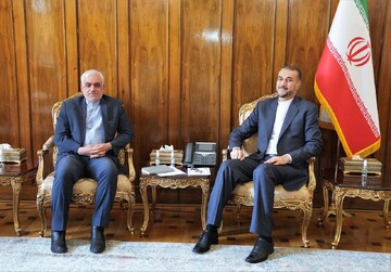 عبد اللهيان يؤكد خلال لقائه سفير إيران الجديد في مدريد على ضرورة تطوير العلاقات مع إسبانيا
