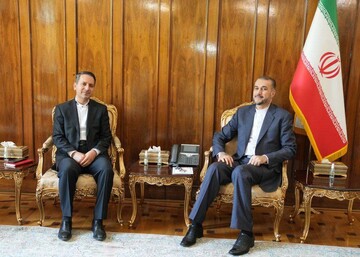 أمير عبداللهيان يلتقى قنصل ايران لدى قازان عشية توجهه الى مكان عمله