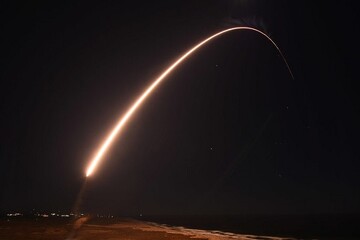 پرتاب موشک بالستیک قاره پیما «مینوتمن ۳» در آمریکا