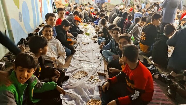 برپایی «افطاری ساده» در مدرسه باقرالعلوم آستانه اشرفیه