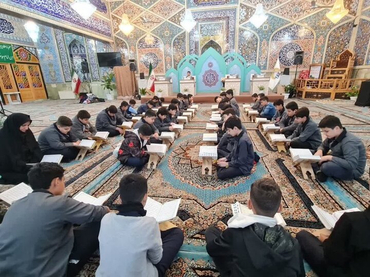 برپایی «افطاری ساده» در مدرسه باقرالعلوم آستانه اشرفیه