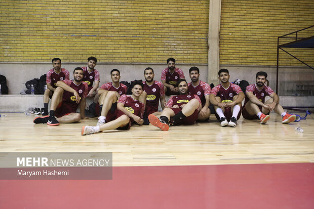 Iran National Handball Team Training session