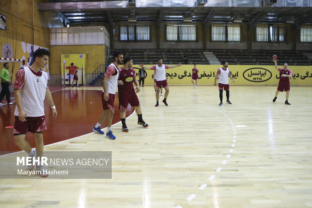 Iran National Handball Team Training session