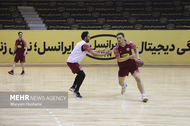 Iran National Handball Team Training session