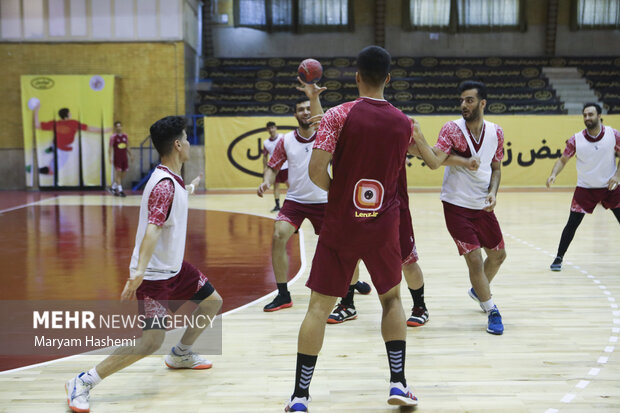 Iran National Handball Team Training session