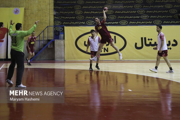 Iran National Handball Team Training session