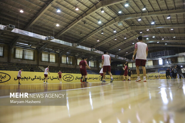 Iran National Handball Team Training session