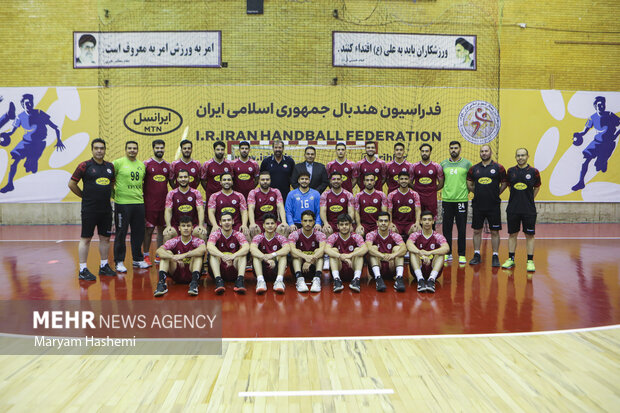 Iran National Handball Team Training session