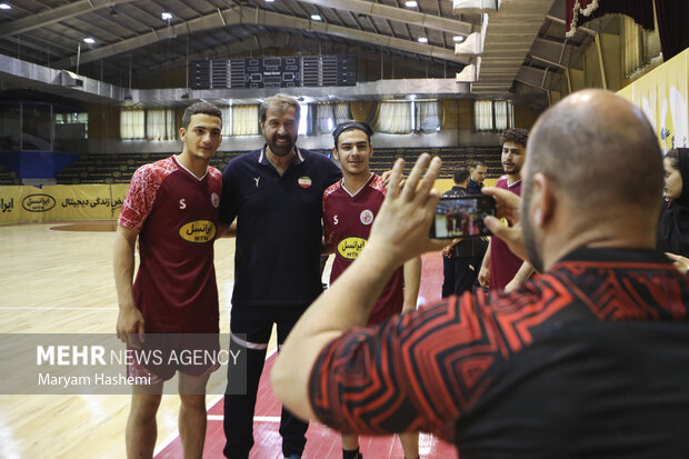 Iran National Handball Team Training session