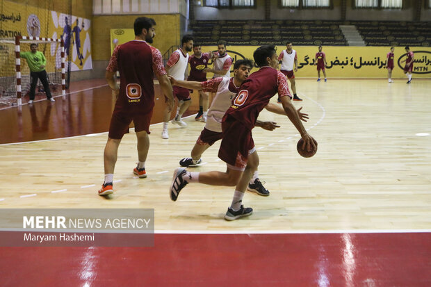 Iran National Handball Team Training session