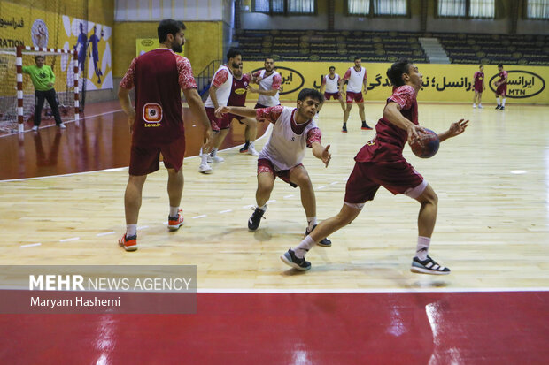 Iran National Handball Team Training session