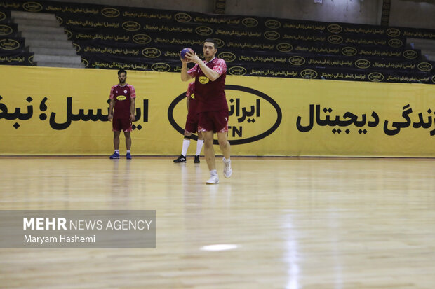 Iran National Handball Team Training session