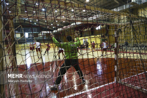 Iran National Handball Team Training session