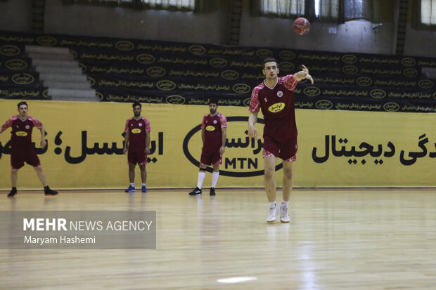 Iran National Handball Team Training session