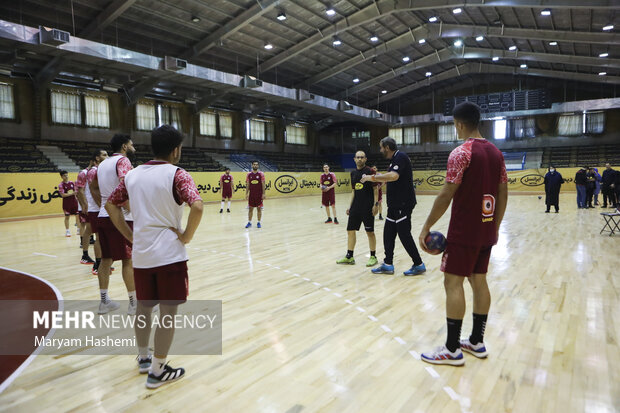 Iran National Handball Team Training session