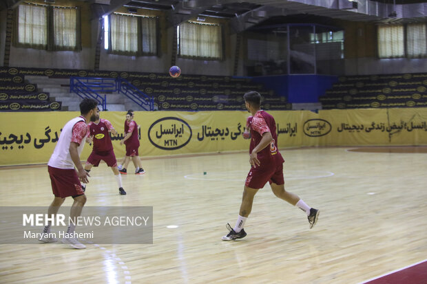 Iran National Handball Team Training session