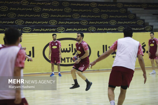 Iran National Handball Team Training session