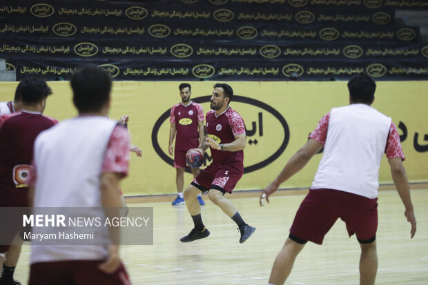 Iran National Handball Team Training session