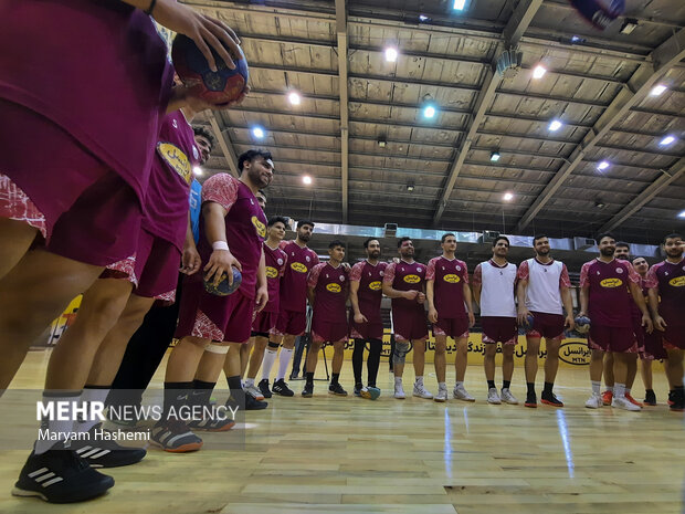 Iran National Handball Team Training session