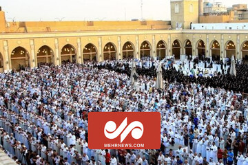 تصاویری از ورود مردم تهران به مصلی برای اقامه نماز عید فطر