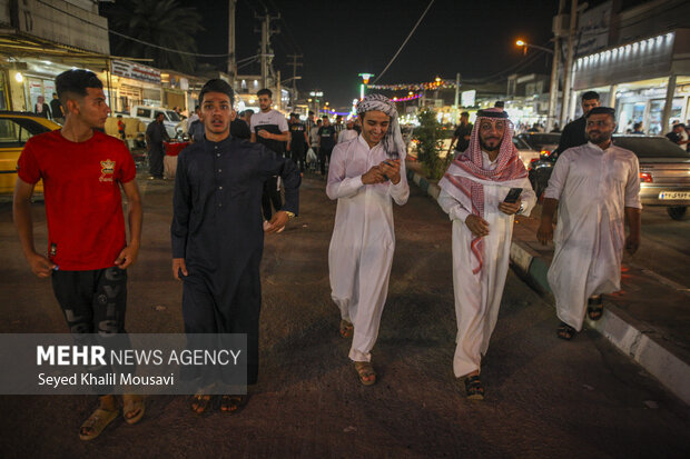 شب عید فطر در اهواز