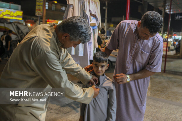 شب عید فطر در اهواز