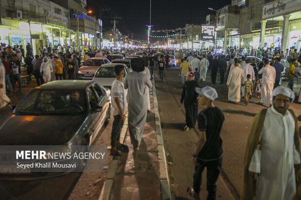 شب عید فطر در اهواز