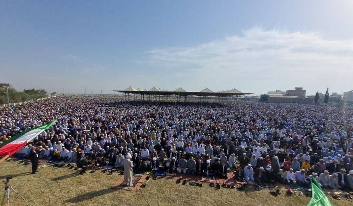 نماز عید فطر اهل سنت از گلستان تا بلوچستان/تجلی وحدت شیعه و سنی