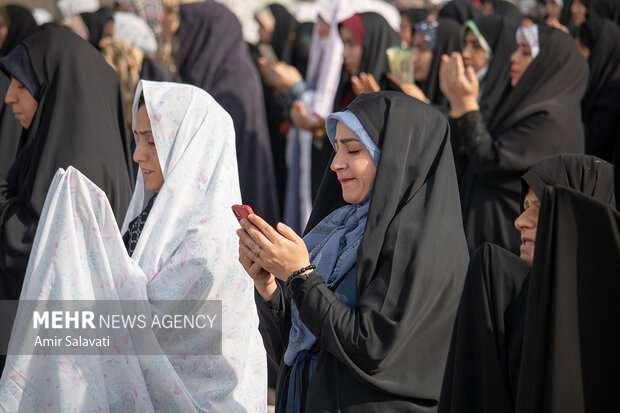 نماز عید فطر در سمنان