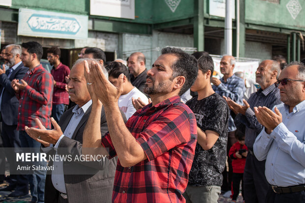 نماز عید فطر در سمنان